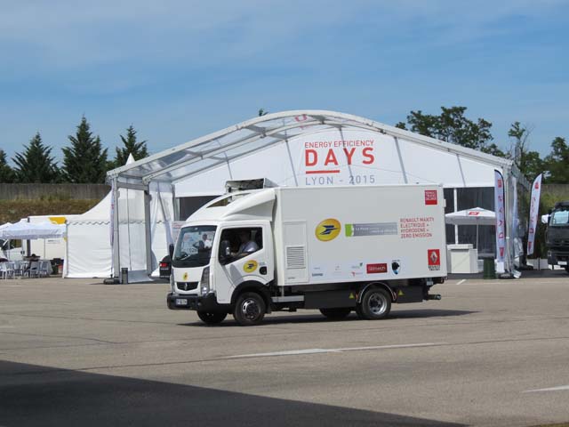 El Maxity fue uno de los primeros modelos de la gama Renault Trucks en tener su versión cero emisiones.